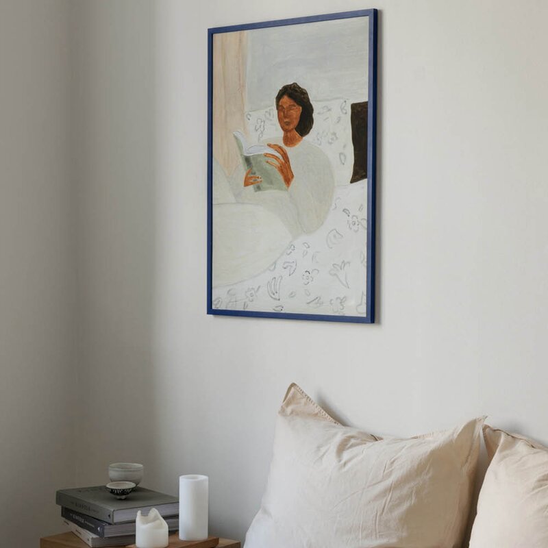 Poster & Frame The Poster Club x Isabelle Vandeplassche poster 50x70 cm morning read