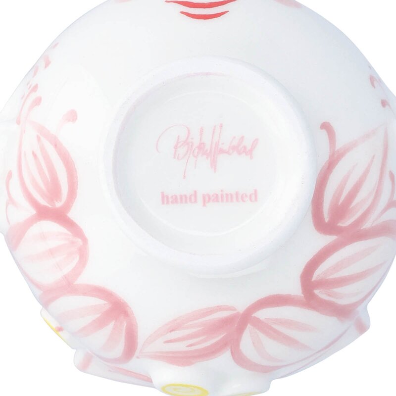 Bjørn Wiinblad Titania telyslykt ø6,5 cm pink