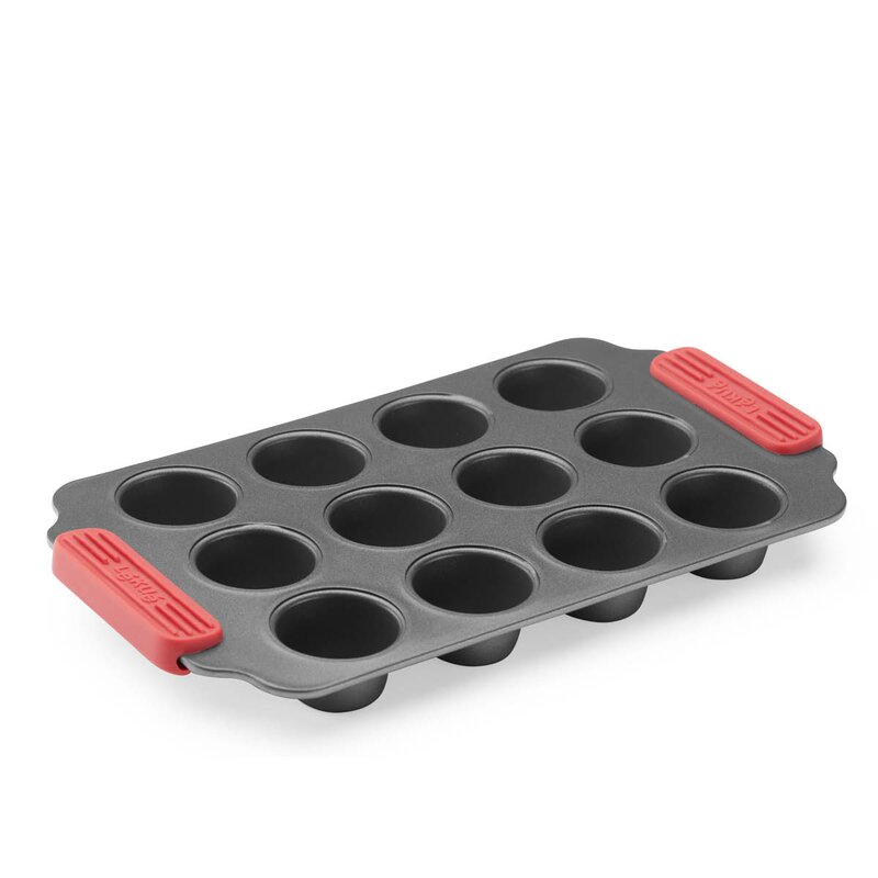 Lékué Bakeform for minimuffins 12 hull 36x18 cm keramisk non-stick