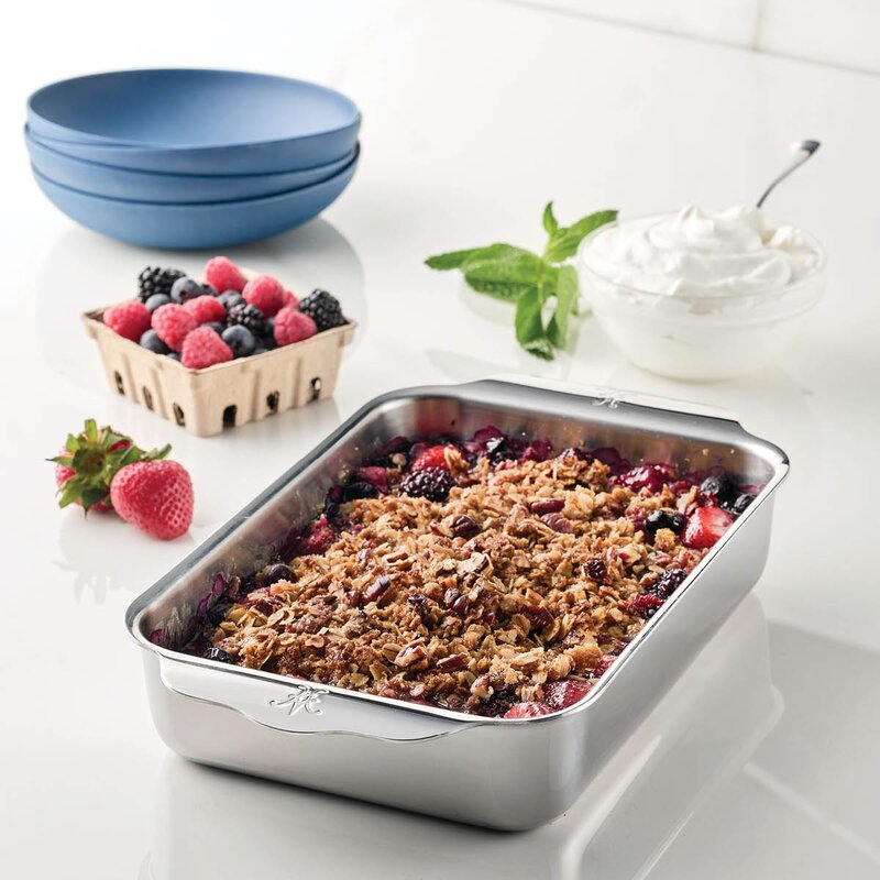 Hestan Ovenbond rektangulær bakeform 18x25 cm stål