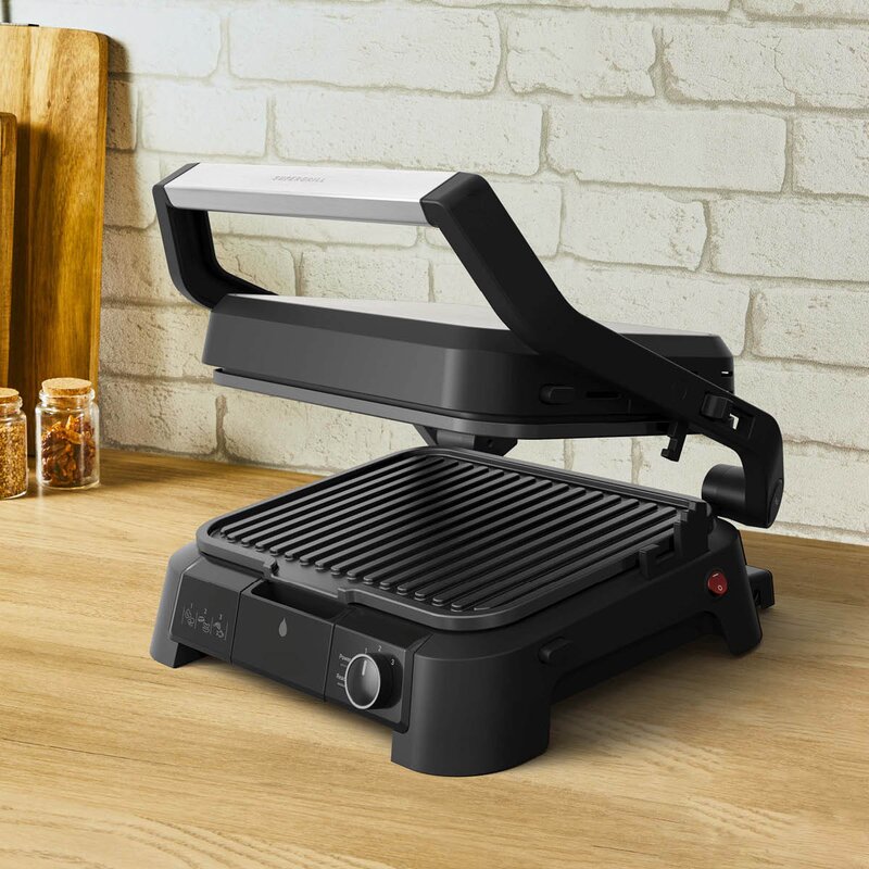 OBH Nordica SuperGrill grill 3-i-1 2000 W rustfritt stål