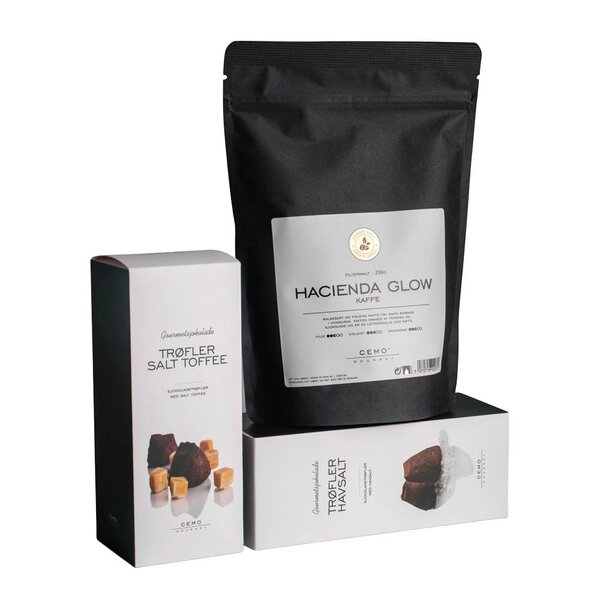 Cemo Gavefavoritt gaveeske m/kaffe og sjokoladetrøfler 450g
