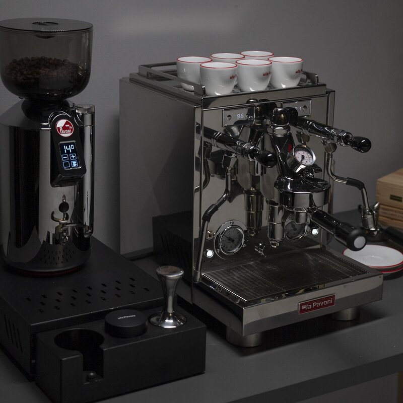 La Pavoni Semi-Pro tamper stål