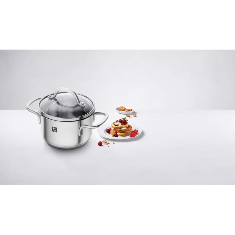 Zwilling Pico gryte med glasslokk 12 cm 0,8L 