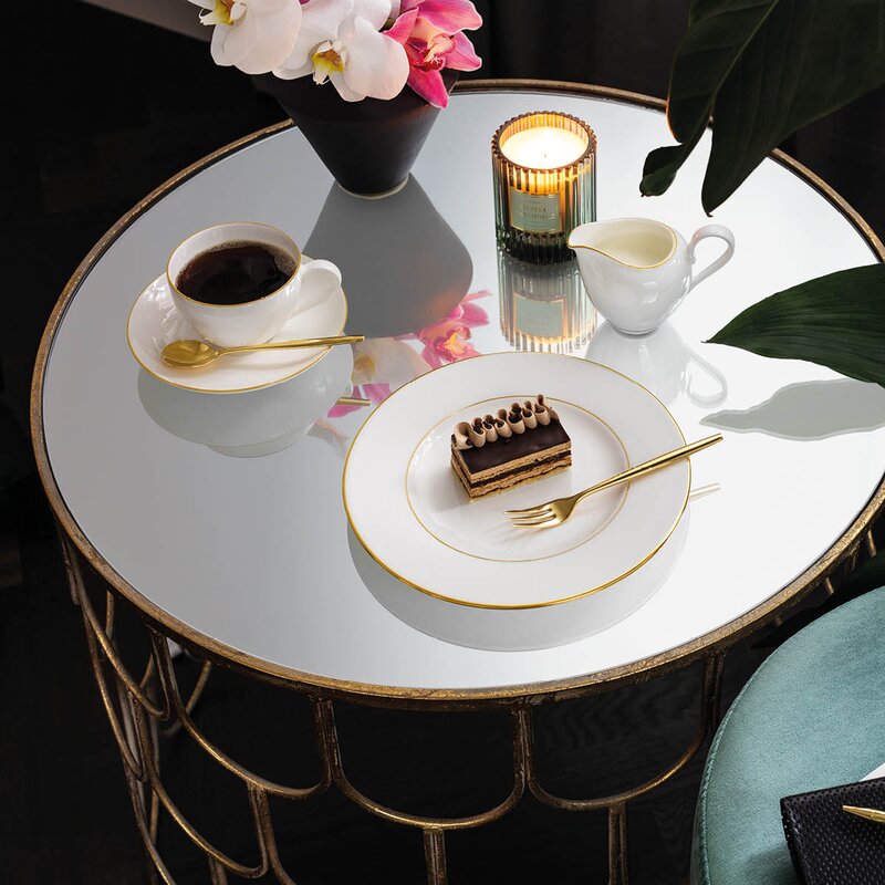 Villeroy & Boch Anmut Gold skål til kaffekopp 15 cm