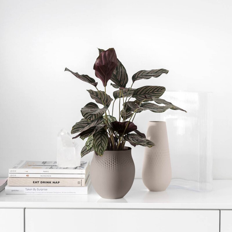 Villeroy & Boch Collier Carre vase 26 cm beige