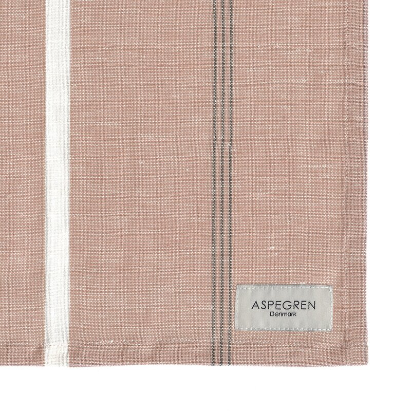 Aspegren Pinstripes kjøkkenhåndkle 50x70 cm latte