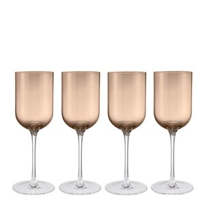 Blomus Fuumi hvitvinsglass 31 cl 4 stk coffee