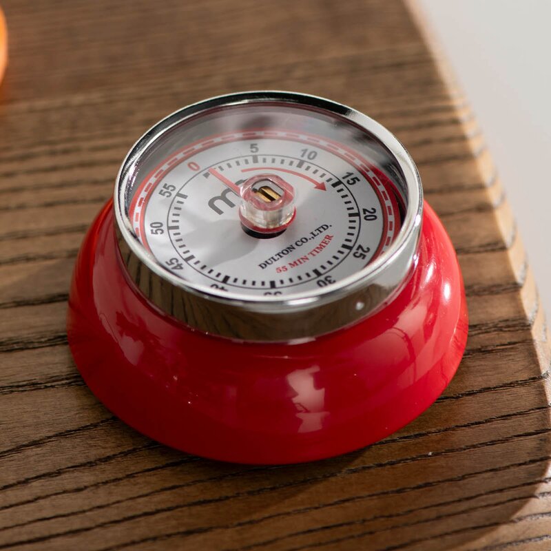 Modern House Dulton timer Ø7 cm mørk rød