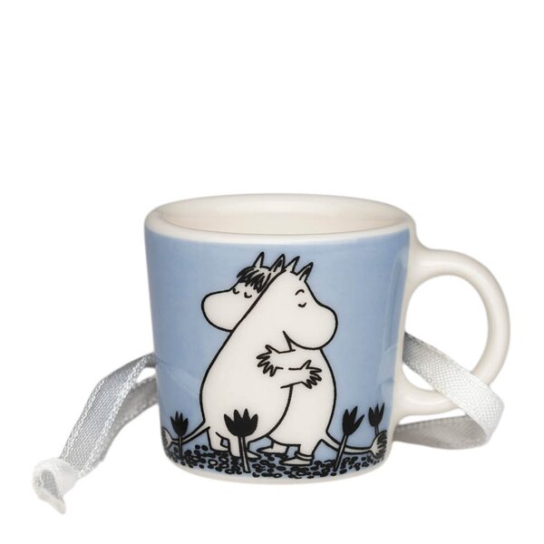 MoominArabia Mummikopp mini 3 cm Kjærlighet blå gaveeske