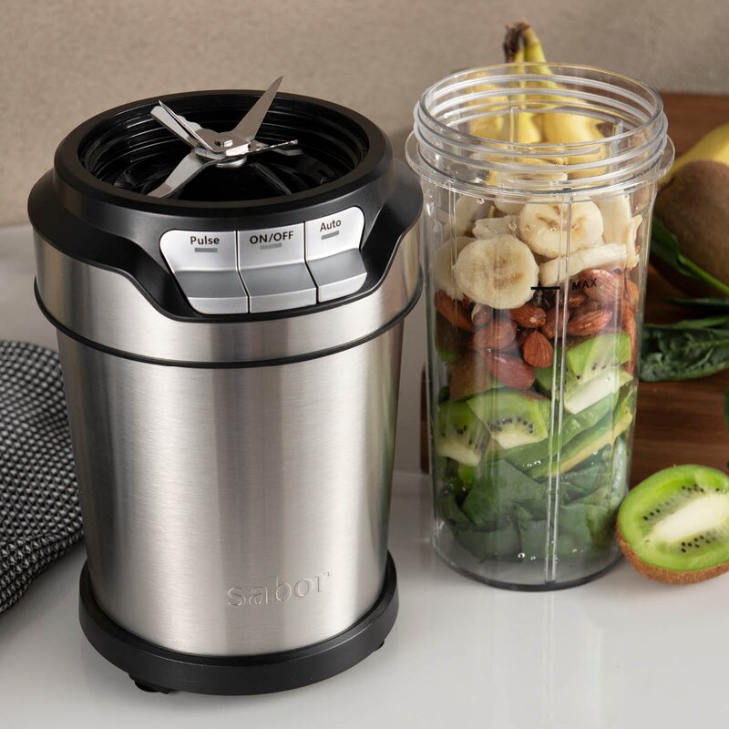 Sabor Elevation blender 900W 0,8L børstet stål