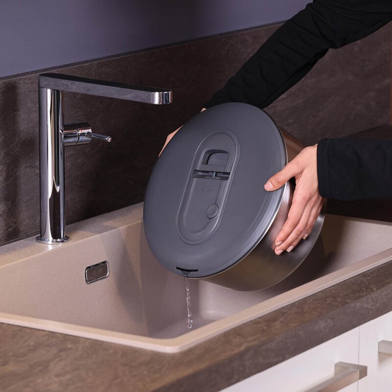 Zyliss Easy spin salatslynge 6L stål